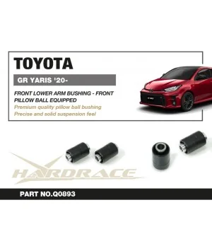Hardrace Q0893 Front Lower Arm Bushing - Front Toyota Yaris / vitz - 