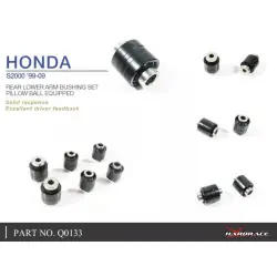 Hardrace Q0133 Rear Lower Arm Bushing Set Honda S2000 - 