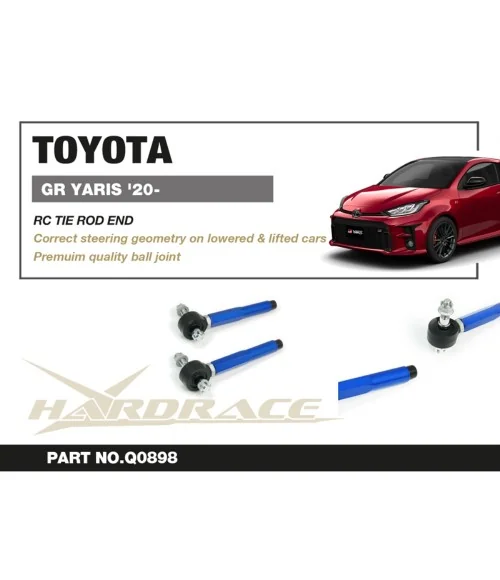 Hardrace Q0898 Rc Tie Rod End Toyota Yaris - 
