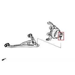 Hardrace 6998 Rear Lower Ball Joint Set Honda S2000 - 