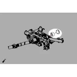 Inserto antivibrante differenziale posteriore Hardrace Q0900 - Posteriore Toyota Yaris / vitz - 