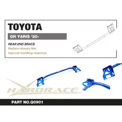 Hardrace Q0901 Supporto posteriore Toyota Yaris / vitz - 