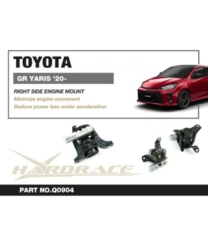 Hardrace Q0904 Right Side Engine Mount Toyota Yaris / vitz - 