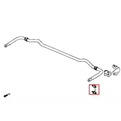 Hardrace 6992 Rear Reinforced Stabilizer Link Honda S2000 - 