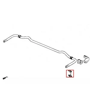 Hardrace 6992 Link Barra Stabilizzatrice Posteriore Honda S2000 - 