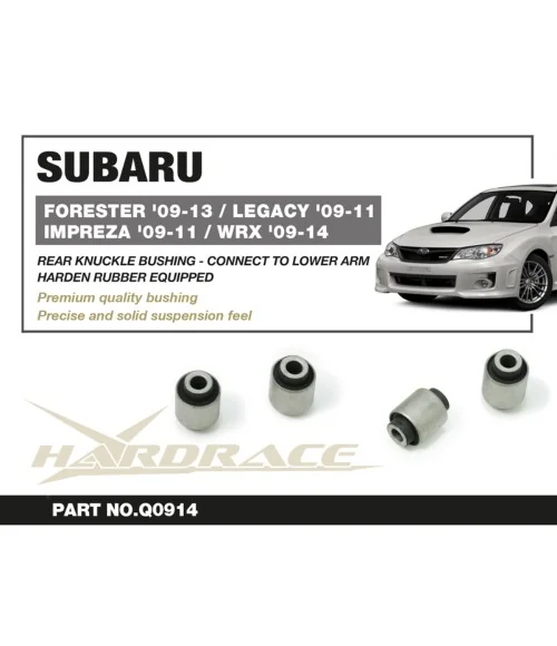 Boccola fuso a snodo posteriore Hardrace Q0914 Subaru Forester, Impreza, Legacy/outback - 
