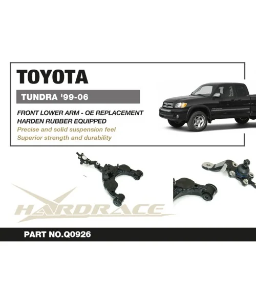 Hardrace Q0926 Front Lower Arm Toyota Tundra, Sequoia - 