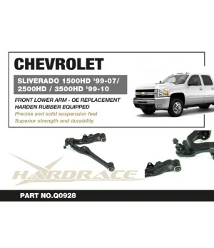 Hardrace Q0928 Front Lower Arm Chevrolet Silverado, Gmc Sierra - 