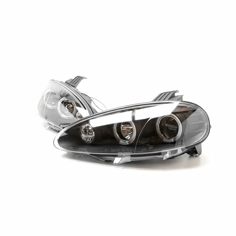 Mazda MX-5 NBFL (01-05) black Navan headlights - Mazda MX-5 NBFL (01-05) black Navan headlights -