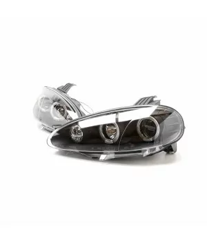Mazda MX-5 NBFL (01-05) black Navan headlights - 