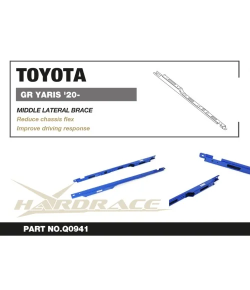 Hardrace Q0941 Middle Lateral Brace Toyota Yaris / vitz - 