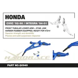 Hardrace Q0949 Front Lower Arm Honda Civic, Integra - 