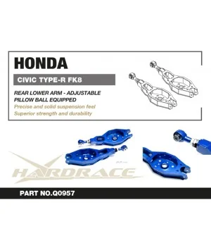 Hardrace Q0957 Rear Lower Arm Honda Civic - 
