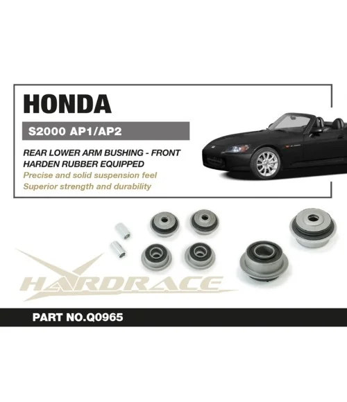 Hardrace Q0965 Rear Lower Arm Bushing Honda S2000 - 