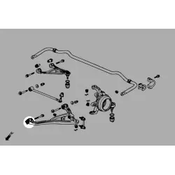 Hardrace Q0965 Rear Lower Arm Bushing Honda S2000 - 