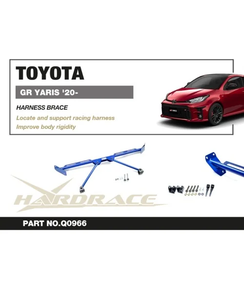 Hardrace Q0966 Rear Strut/harness Brace Toyota Yaris / vitz - 