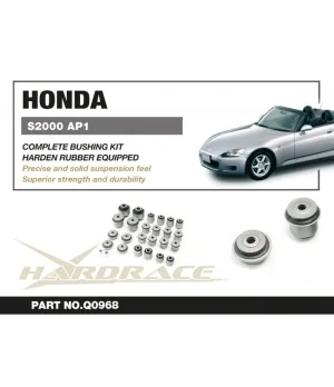 Hardrace Q0968 Complete Bushing Kit Honda S2000 - 