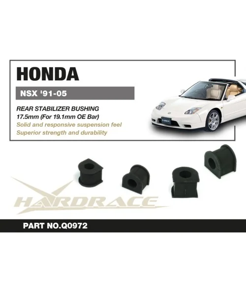 Hardrace Q0972 Rear Stabilizer Bushing Honda NSX - 