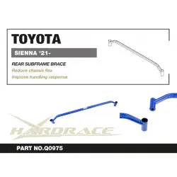 Hardrace Q0975 Rear Subframe Brace Toyota Sienna - 