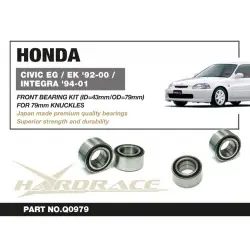 Cuscinetto ruota anteriore Hardrace Q0979 Honda Civic, Integra, Del Sol - 