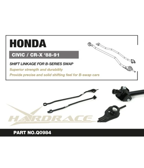 Hardrace Q0984 B-series Swap Shift Linkage Honda CRX, Civic - 