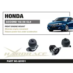 Hardrace Q0991 Right Side Engine Mount Honda Accord - 
