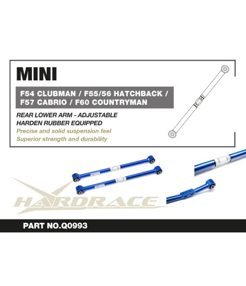 Hardrace Q0993 Rear Lower Arm Mini, Bmw - 
