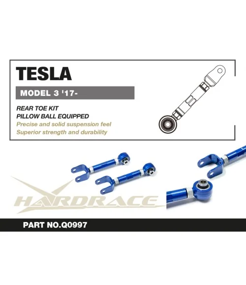 Hardrace Q0997 Rear Toe Kit Tesla Model 3, Model y - 