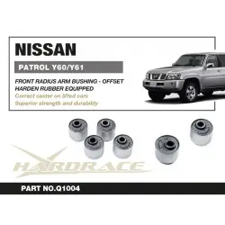 Hardrace Q1004 Front Radius Arm Bushing - Axle Side Nissan Patrol, Toyota Land cruiser - 
