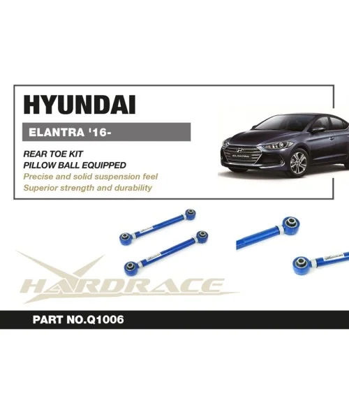 Hardrace Q1006 Rear Toe Kit Hyundai Elantra, i-30, Ioniq, Veloster - 
