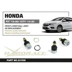 Hardrace Q1008 Front Lower Ball Joint Honda Fit / jazz, CITY - 