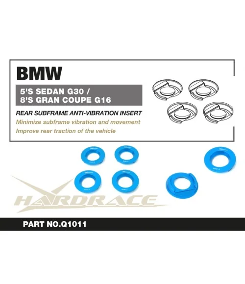 Hardrace Q1011 Rear Subframe Anti-vibration Insert Bmw 5 Series, 8 Series - 
