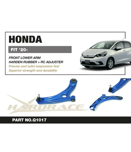Braccio inferiore anteriore Hardrace Q1017 Honda Fit / jazz - 