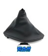 Pomello Leva cambio BMW GRIGIO SILVER + CUFFIA 6 marce Serie 1 E81 E82 E87 E88