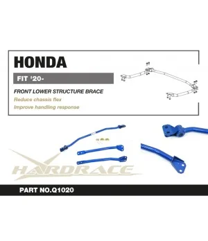 Hardrace Q1020 Front Lower Structure Brace Honda Fit / jazz - 