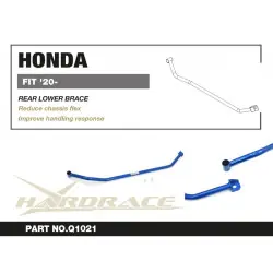 Hardrace Q1021 Rear Lower Brace Honda Fit / jazz - 