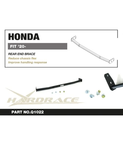 Hardrace Q1022 Rear End Brace Honda Fit / jazz - 