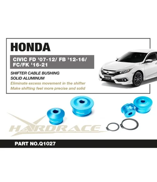 Hardrace Q1027 Shifter Cable Bushing Honda Civic - 