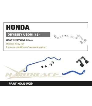 Hardrace Q1029 Rear Sway Bar Honda Odyssey usdm - 