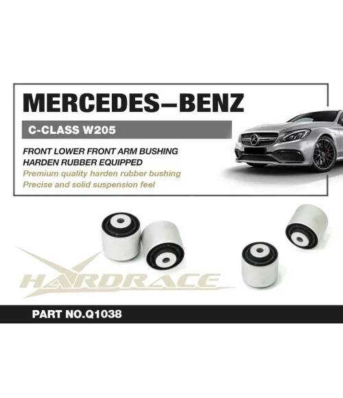 Hardrace Q1038 Front Lower Front Arm Bushing Mercedes-benz C-class, E-class, Glc-class - 