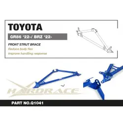 Barra stabilizzatrice anteriore Hardrace Q1041 Toyota 86, Subaru BRZ - 