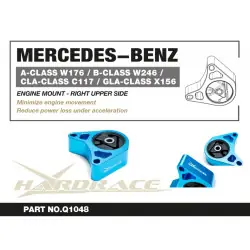 Hardrace Q1048 Right Upper Side Engine Mount Mercedes-benz A-class, B-class, Cla-class, Gla-class - 