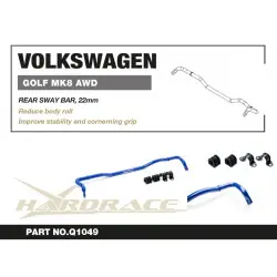 Hardrace Q1049 Rear Sway Bar Volkswagen Golf r - 