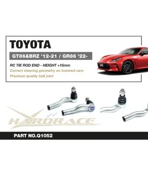 Hardrace Q1052 Rc Tie Rod End Scion FR-S, Subaru BRZ, Toyota 86 - 