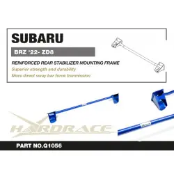 Hardrace Q1056 Reinforced Rear Stabilizer Mounting Frame Subaru BRZ - 