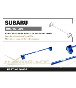 Hardrace Q1056 Reinforced Rear Stabilizer Mounting Frame Subaru BRZ - 