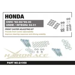 Hardrace Q1058 Front Caster Adjusting Kit Honda Civic, Integra - 