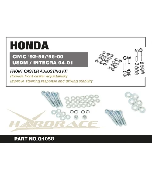 Hardrace Q1058 Front Caster Adjusting Kit Honda Civic, Integra - 