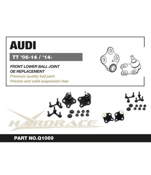 Hardrace Q1069 Front Lower Arm Ball Joint Audi TT - 