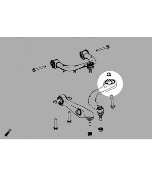 Boccola braccio posteriore inferiore anteriore Hardrace Q1075 Tesla Model 3, Model Y - 
